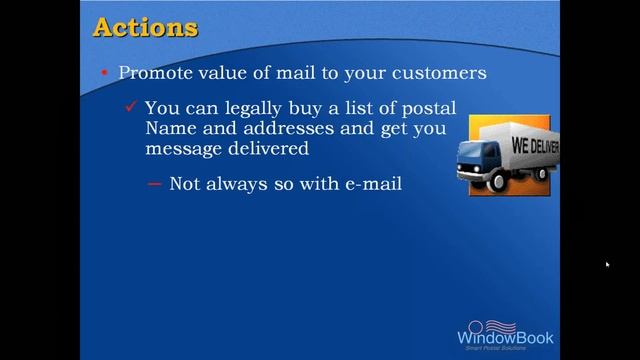5 Trends that can Plague or Propel Mailers - Window Book (11/22/11) смотреть онлайн