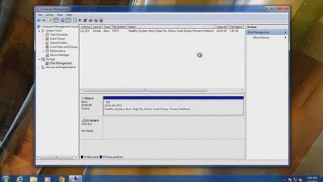 How to create a new partition in Windows 7 смотреть онлайн