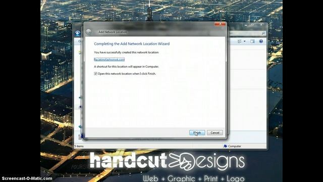 Create an FTP site location смотреть онлайн