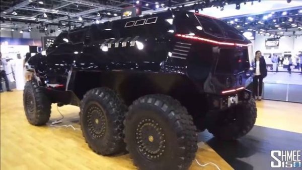 WOW AMAZING!! Devel Sixty Sinister 6X6 SUV - Tank of the Future