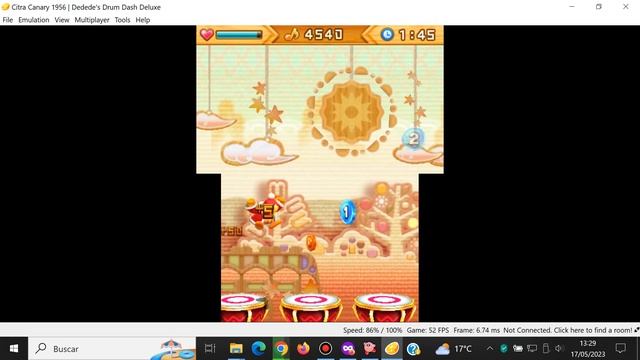 Dedede's Drum Dash Deluxe - Nintendo 3DS - Citra Canary 1956 Emulator - Test Windows 10 смотреть онлайн