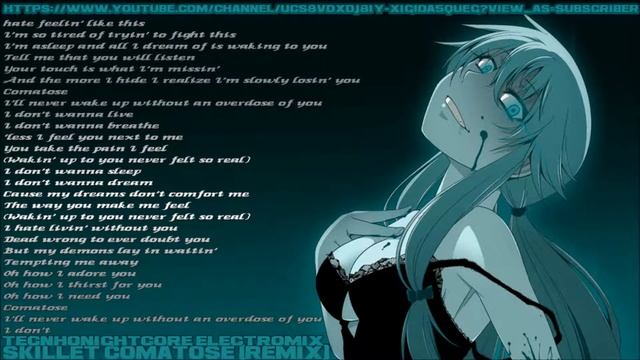 Skillet Comatose Remix Edition (TecnhoNightcore ElectroMix) смотреть онлайн