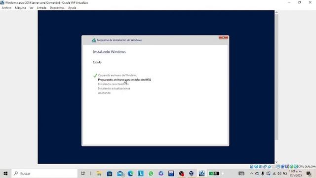 INSTALACION DE WINDOWS SERVER 2019 SERVER CORE смотреть онлайн
