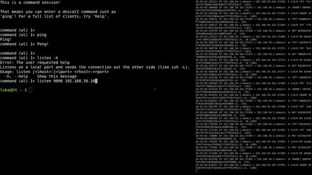dnscat2 powershell SSH Tunnel смотреть онлайн