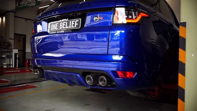 Range Rover SVR FL x Quicksilver Exhaust смотреть онлайн
