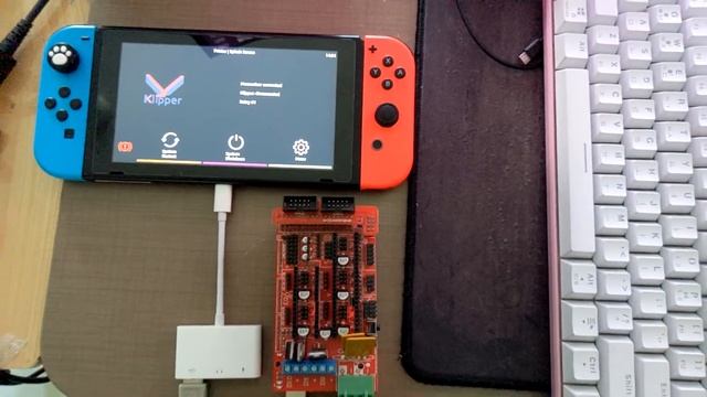 KlipperScreen on Nintendo Switch смотреть онлайн