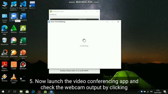 How to Use Your Android Smartphone as a Webcam, Using DroidCam? смотреть онлайн