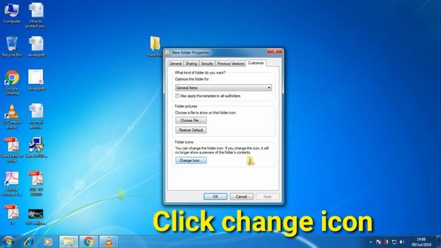 How to change folder icon | Windows Computer system смотреть онлайн
