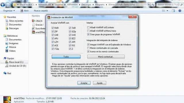 tutorial de como descargar winrar full español смотреть онлайн