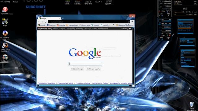 Xtreme Blue & Red Windows 7 Custom Theme смотреть онлайн