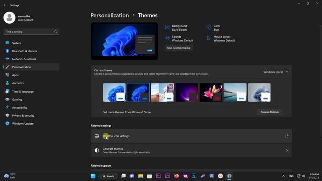 This PC / My Computer Desktop Icons Missing? | Add Windows 11 desktop icon shortcuts смотреть онлайн
