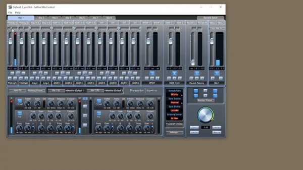 Focusrite Saffire PRO 24 DSP Problems and Solutions