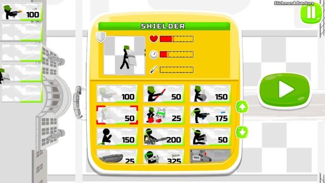 Stickman Army : The Defenders - Gameplay Part 4 Levels 11-12 New Update Stick War Army Commander смотреть онлайн