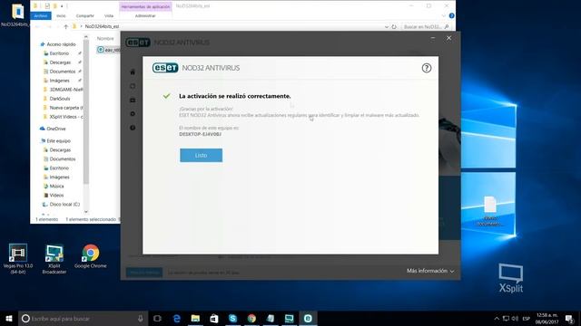 como instalar el anti virus NOD 32 10 y como activarlo смотреть онлайн
