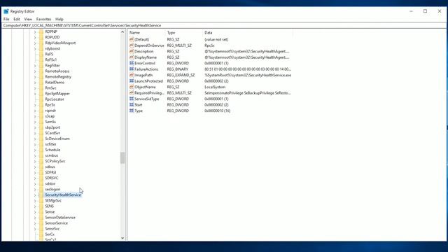 How to disable Windows Defender Security Center service using registry editor on windows 10 смотреть онлайн