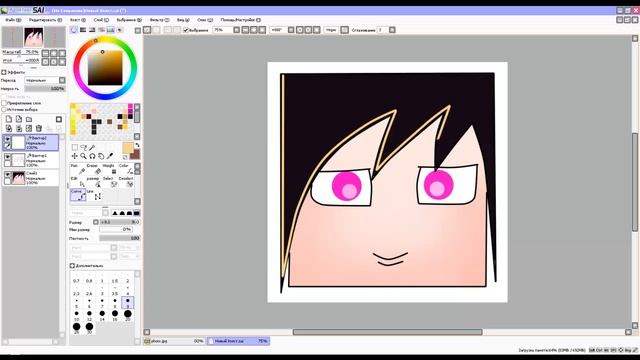 [Paint tool sai] Speed art для EnderGirlTV смотреть онлайн