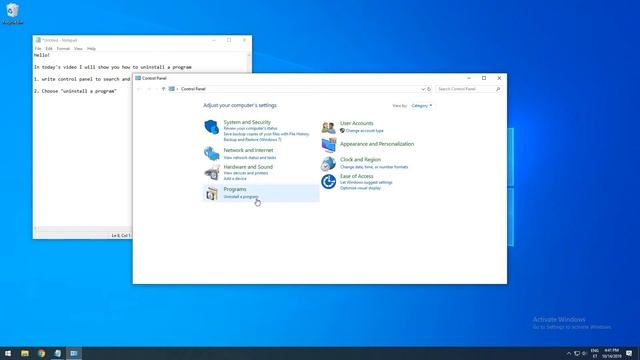 How to uninstall programs or apps on Windows 10 смотреть онлайн