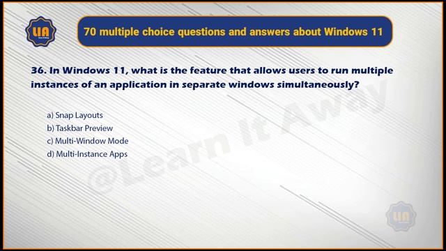 70 multiple choice questions and answers about Windows 11 | System restore | Windows Explorer | IT смотреть онлайн