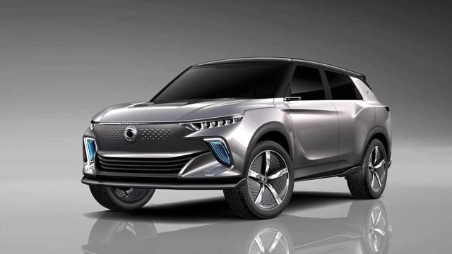 2021 SsangYong Korando E100 Fully-Electric Crossover - Teaser Images смотреть онлайн