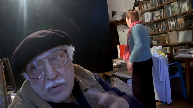 В мастерской художника Джемала Хуцишвили смотреть онлайн