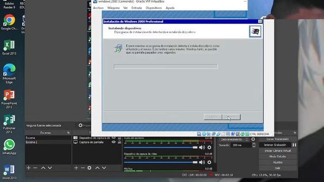 COMO INSTALAR WINDOWS 2000 // virtual box смотреть онлайн