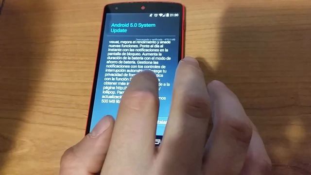 Cómo actualizar Nexus 5 a Android 5 Lollipop vía OTA смотреть онлайн