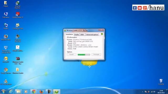 విండోస్ 7 ఆక్టివేట్ ఎలా చెయ్యాలో చూద్దాం Activator Windows Loader v2 1 7 by Daz смотреть онлайн