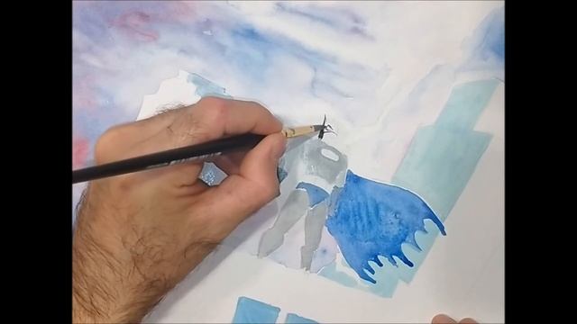 In memory of Kevin Conroy (voice Batman 90) Drawing art/Рисую момент из Бэтмена 90-х (Кевин Конрой) смотреть онлайн