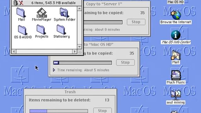 Apple Macintosh Mac OS 8 • Multitasking (1996) смотреть онлайн