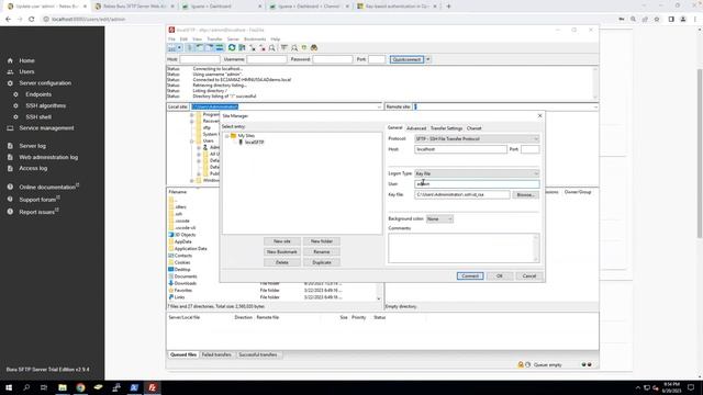 How Iguana Connect with a SFTP Server смотреть онлайн