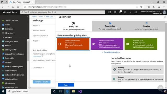 09 Hosting a Website in Microsoft Azure App Services смотреть онлайн