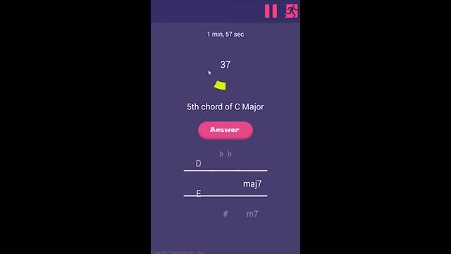 Transposition Trainer for android смотреть онлайн