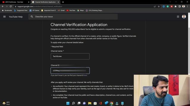 Verification Badge & Silver Play Button - How to Apply after 100K Subscriber | Main/Brand A/C смотреть онлайн