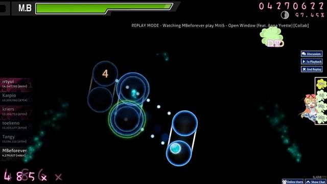 Osu! MitiS - Open Window (feat. Anna Yvette) [Collab] смотреть онлайн