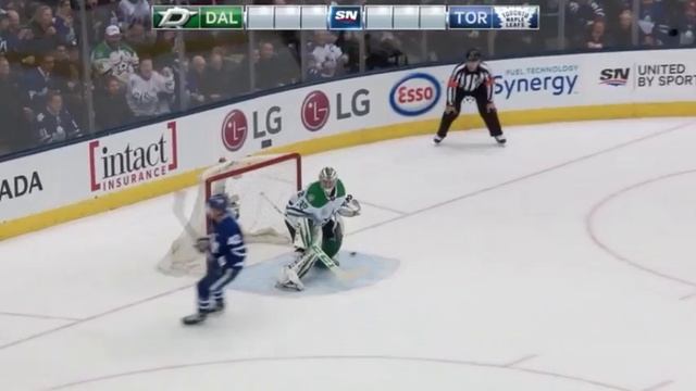 Tyler Bozak Shootout goal vs DAL 03-14-2018 смотреть онлайн
