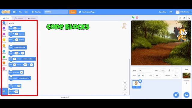 Understanding the scratch editor | Introduction to Scratch 3.0 смотреть онлайн