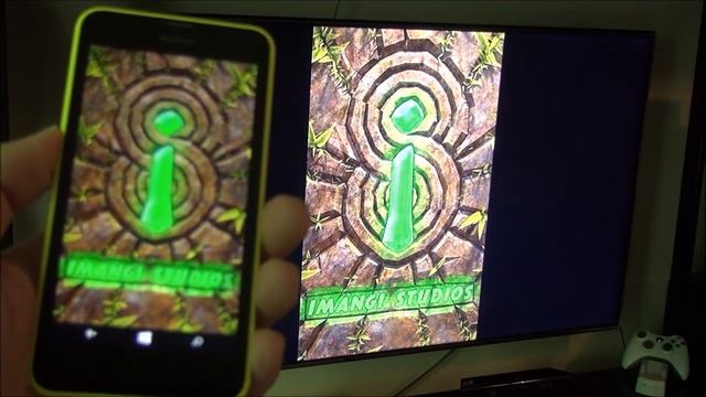 Miracast and Windows Phone 8.1 demonstration смотреть онлайн
