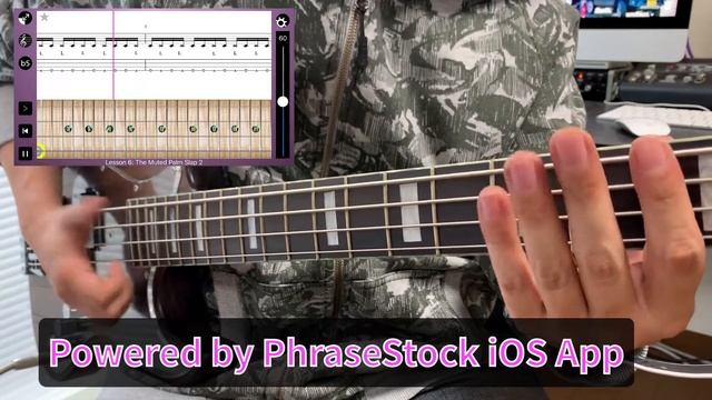 The Muted Palm Slap 2 [SLAP BASS for Beginners] смотреть онлайн