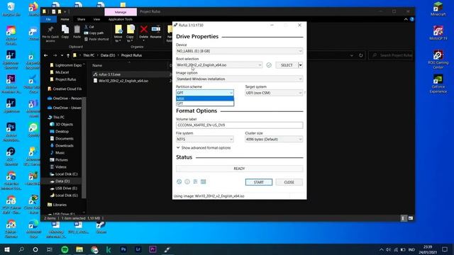 Ubah Flashdisk Menjadi Windows 10 | Rufus 3.13 | How To смотреть онлайн