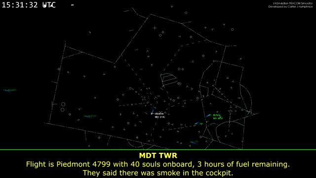 American E145 has SMOKE IN THE COCKPIT out of Philadelphia | Emergency Diverts смотреть онлайн