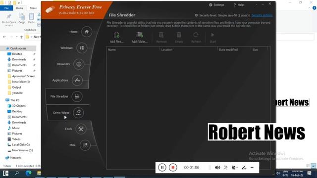 Privacy Eraser Free смотреть онлайн