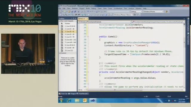 MIX10 Building Windows Phone Games смотреть онлайн