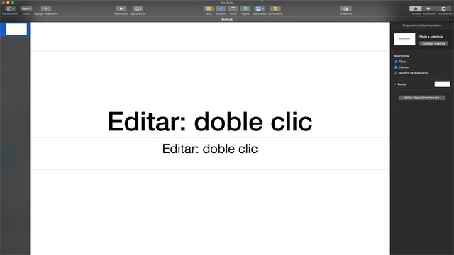 89.- [ Tutorial KEYNOTE ]: Primeros pasos, Interface | Mojave смотреть онлайн