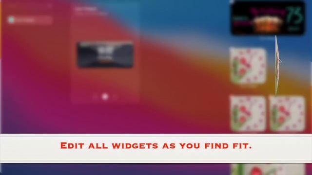 How to add Multiple Color Widgets to macOS Big Sur. смотреть онлайн