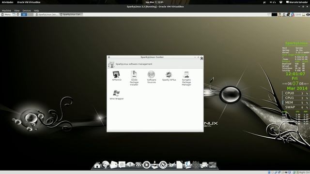 Sparkylinux 3.3 Install and overview | Powered by debian [HD] смотреть онлайн