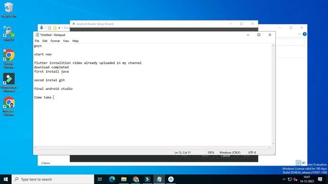 Android Studio Setup and Run virtual emulator| Git and Java install on windows| Android studio setu смотреть онлайн