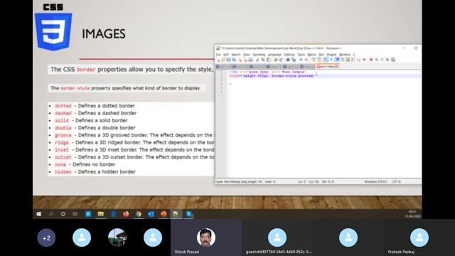 Web App Development : 05 of 20 : Images and Border Management in HTML and CSS смотреть онлайн