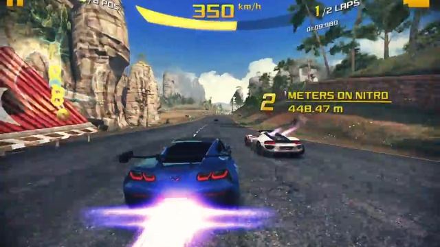 Asphalt 8 Airborne 2020 | PC Gameplay | Windows 10 Pro | Quick Solo Race | Chevrolet Corvette | смотреть онлайн