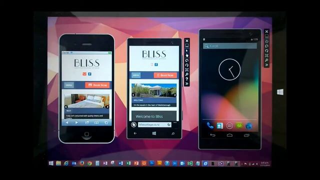 CSS for Touch Devices - Iphone, Windows Phone and Android Emulators from Visual Studio смотреть онлайн