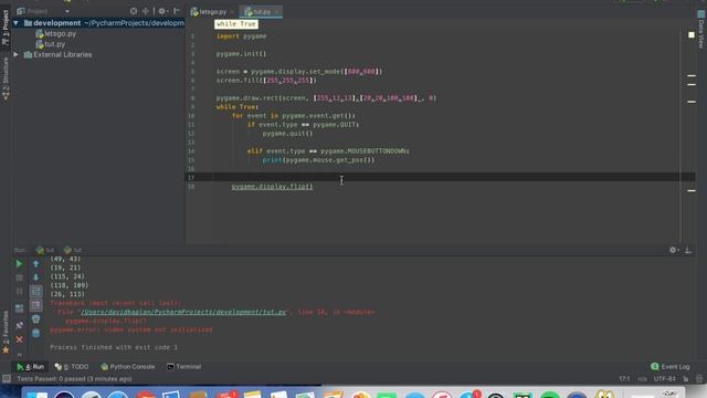 Pygame Tutorial #3 смотреть онлайн